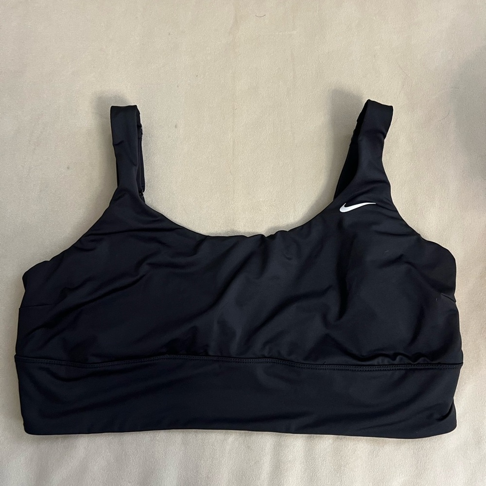 🏋️‍♀️ NIKE Dri-FIT Black Sports Bra – Women’s XXL (2X)